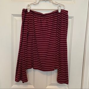 Off the shoulder top